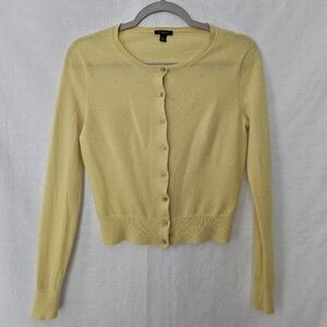 Womens Ann Taylor Merino Wool Cardigan small